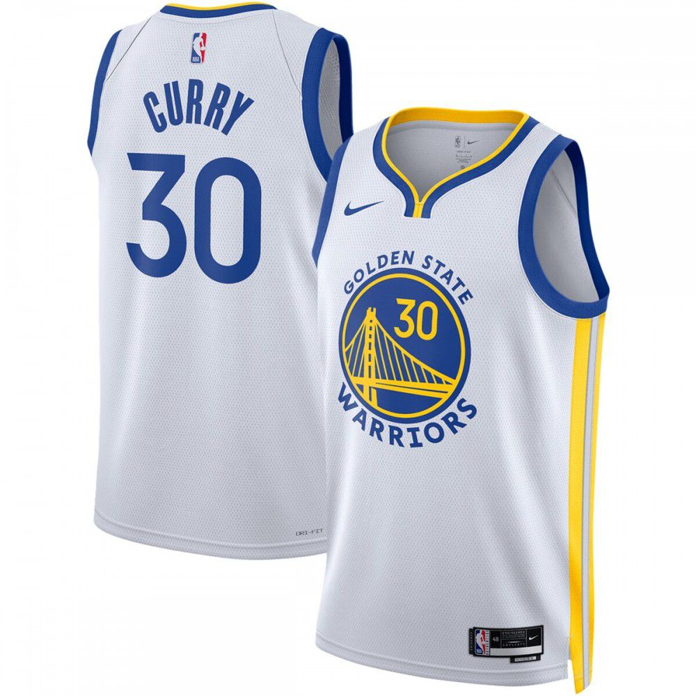 Stephen Curry Golden State Warriors Unisex 2022/23 Swingman Jersey - Association Edition - White-Pro Kit Vault | Brand New 26/27 Sports Jerseys